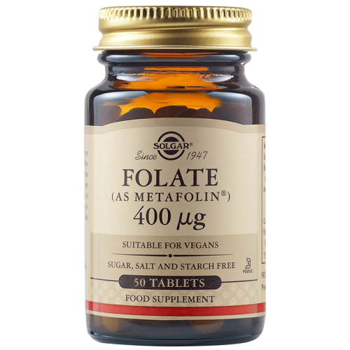 FOLATE 400 mcg от Solgar - 50 tablets